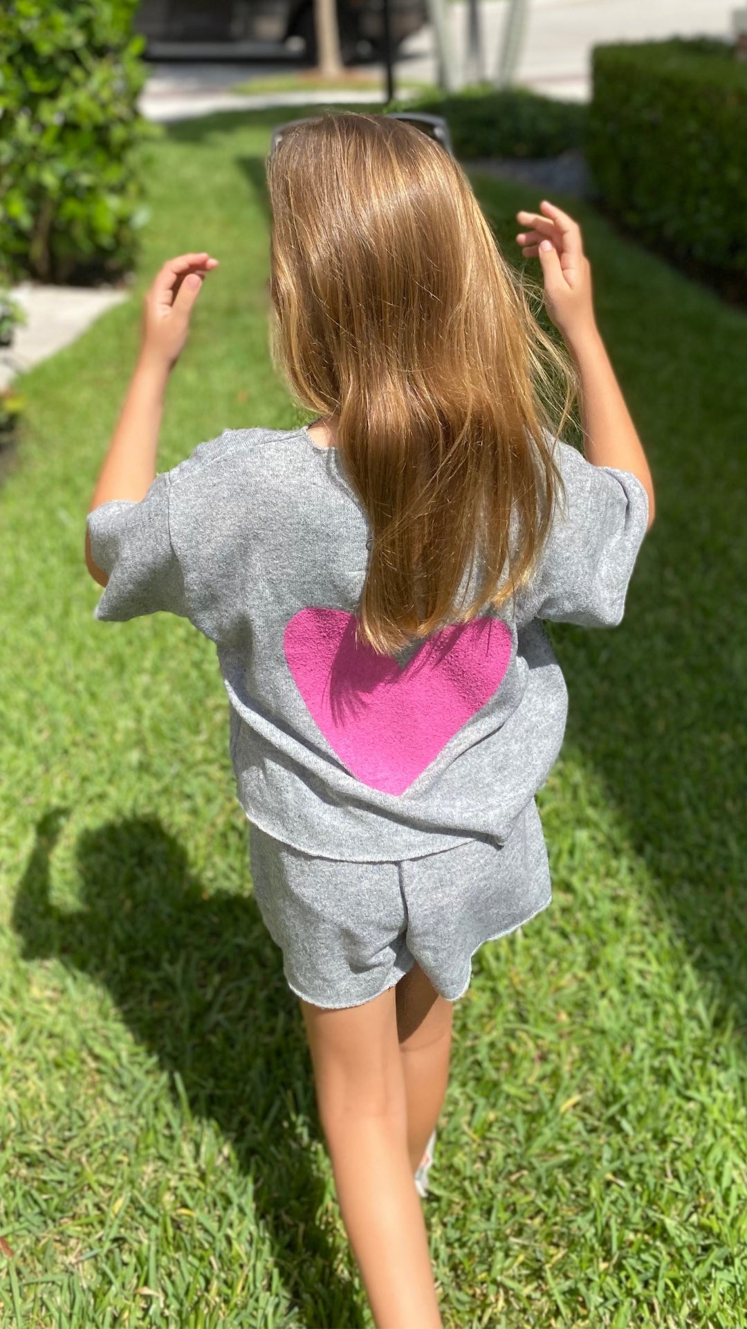 Heart Shorts Set