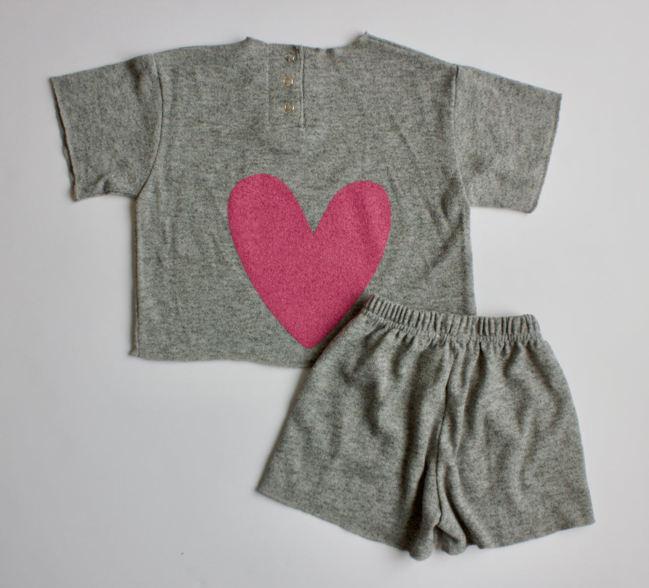 Heart Shorts Set