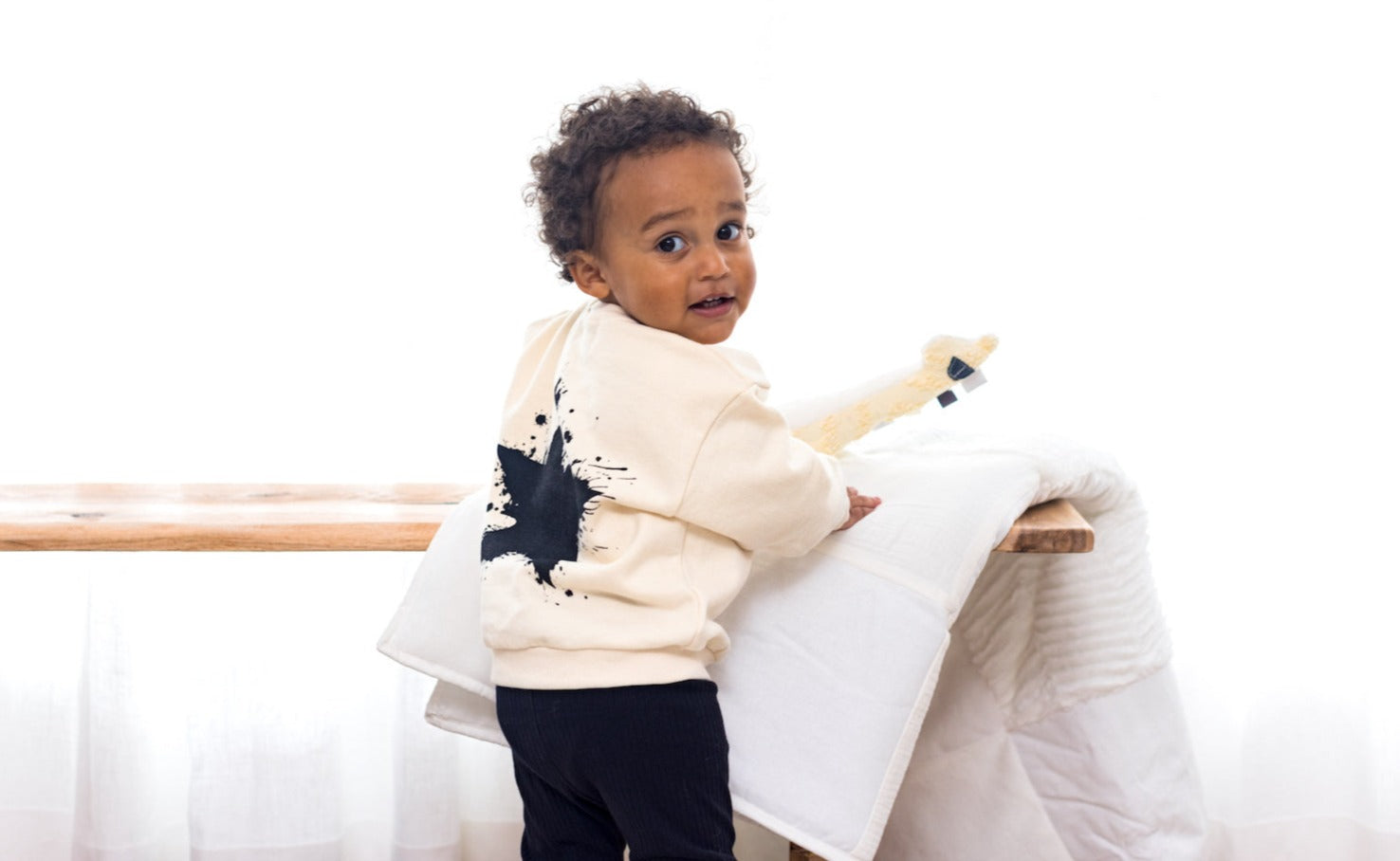 Cozy Fleece Star Sweatshirt