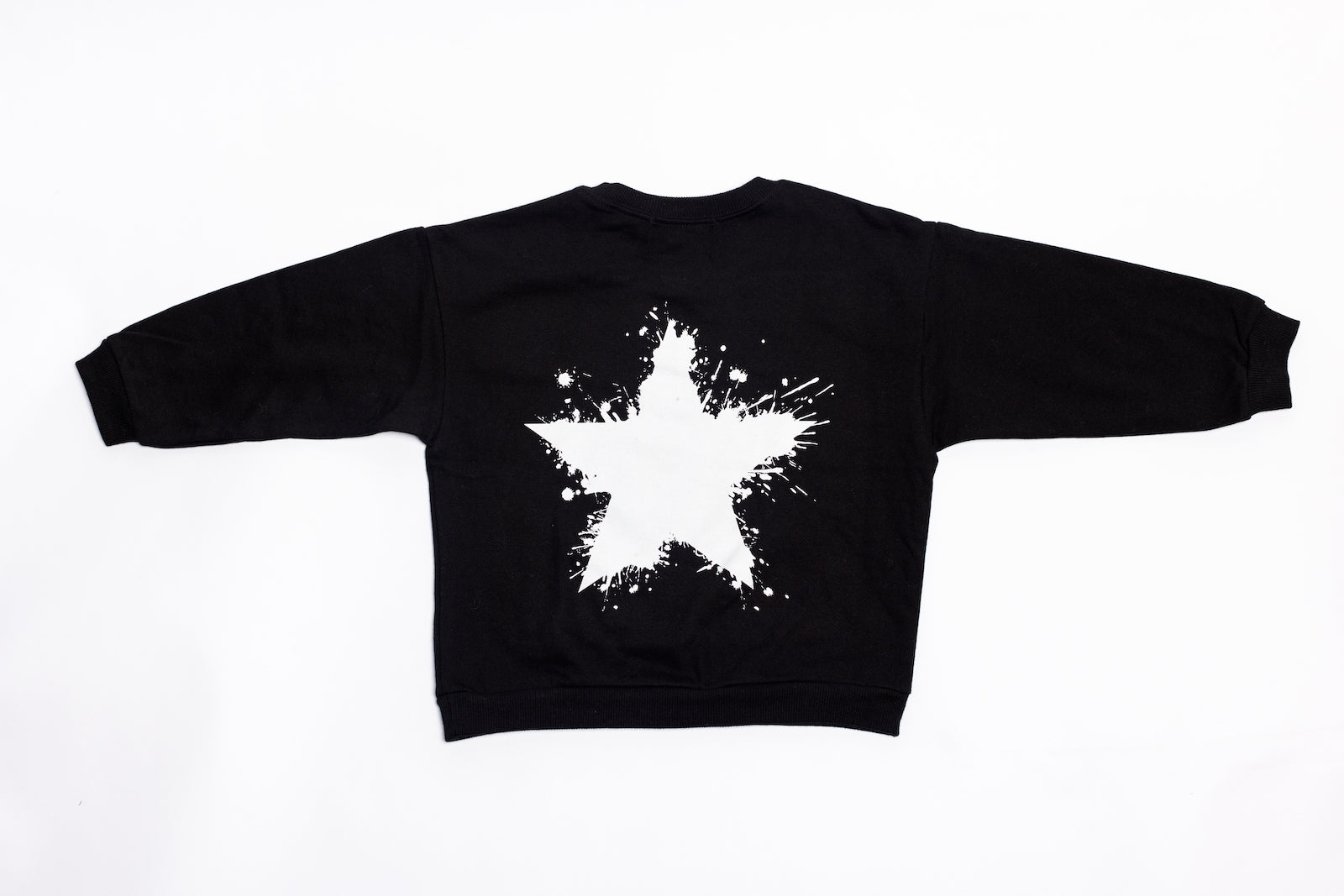French Terry Star Sweatshirt | Mini Mod Co.